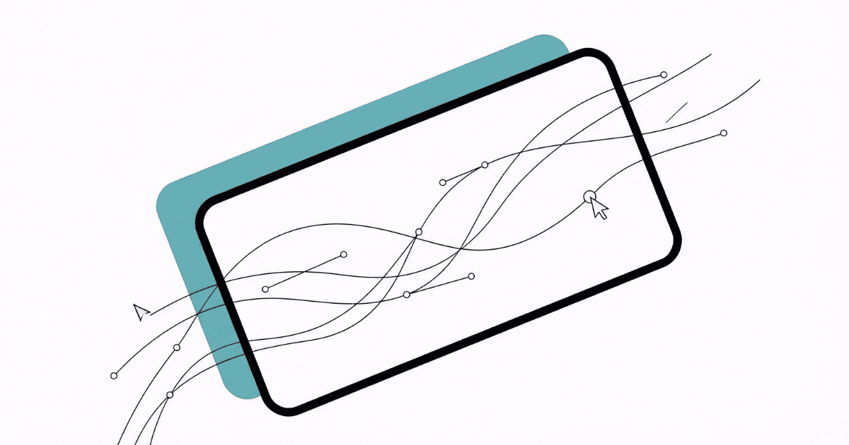 Abstract overlapping cards with hidden backing layer, representing ghostwriting support.