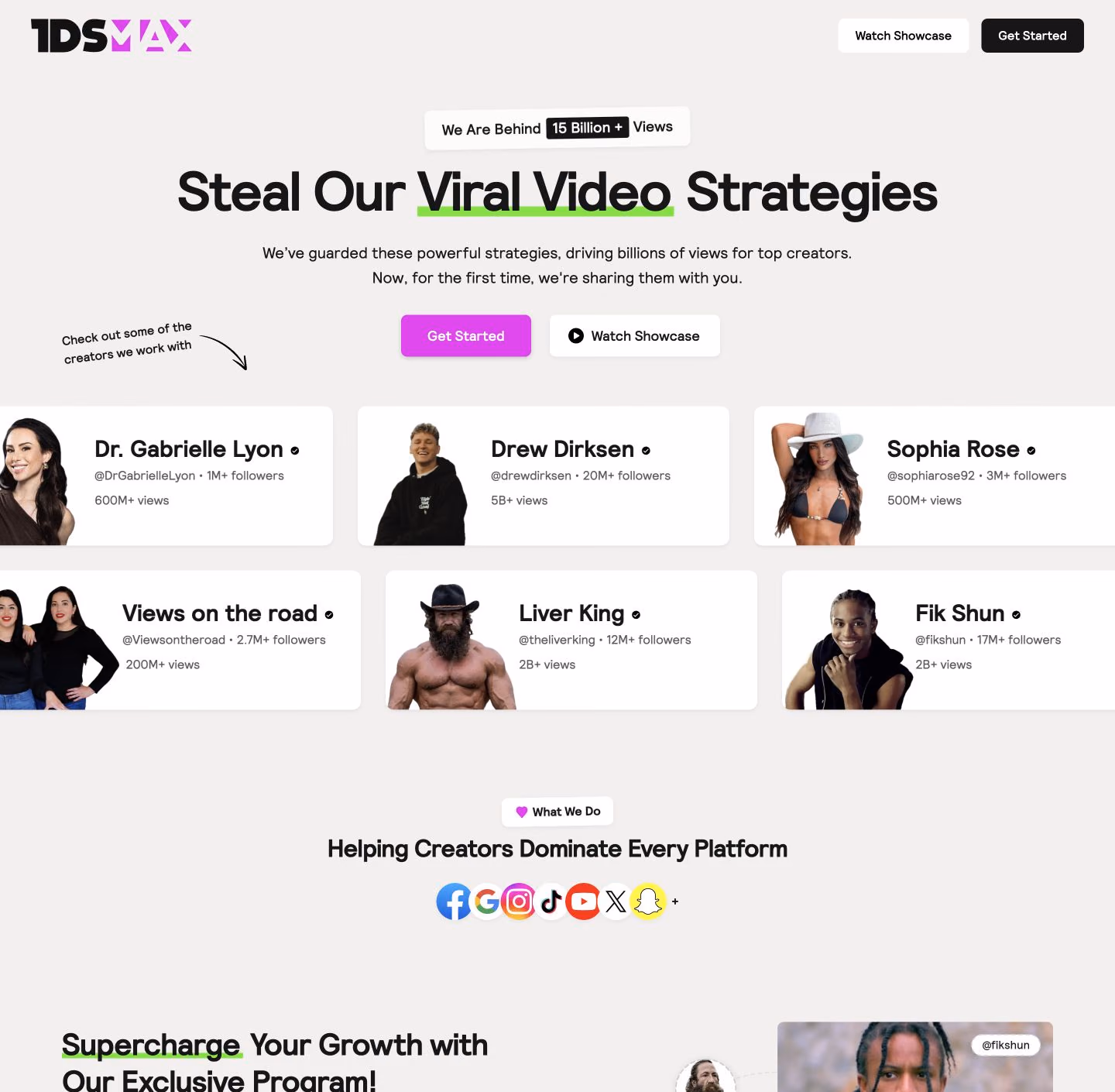 1DS Max website