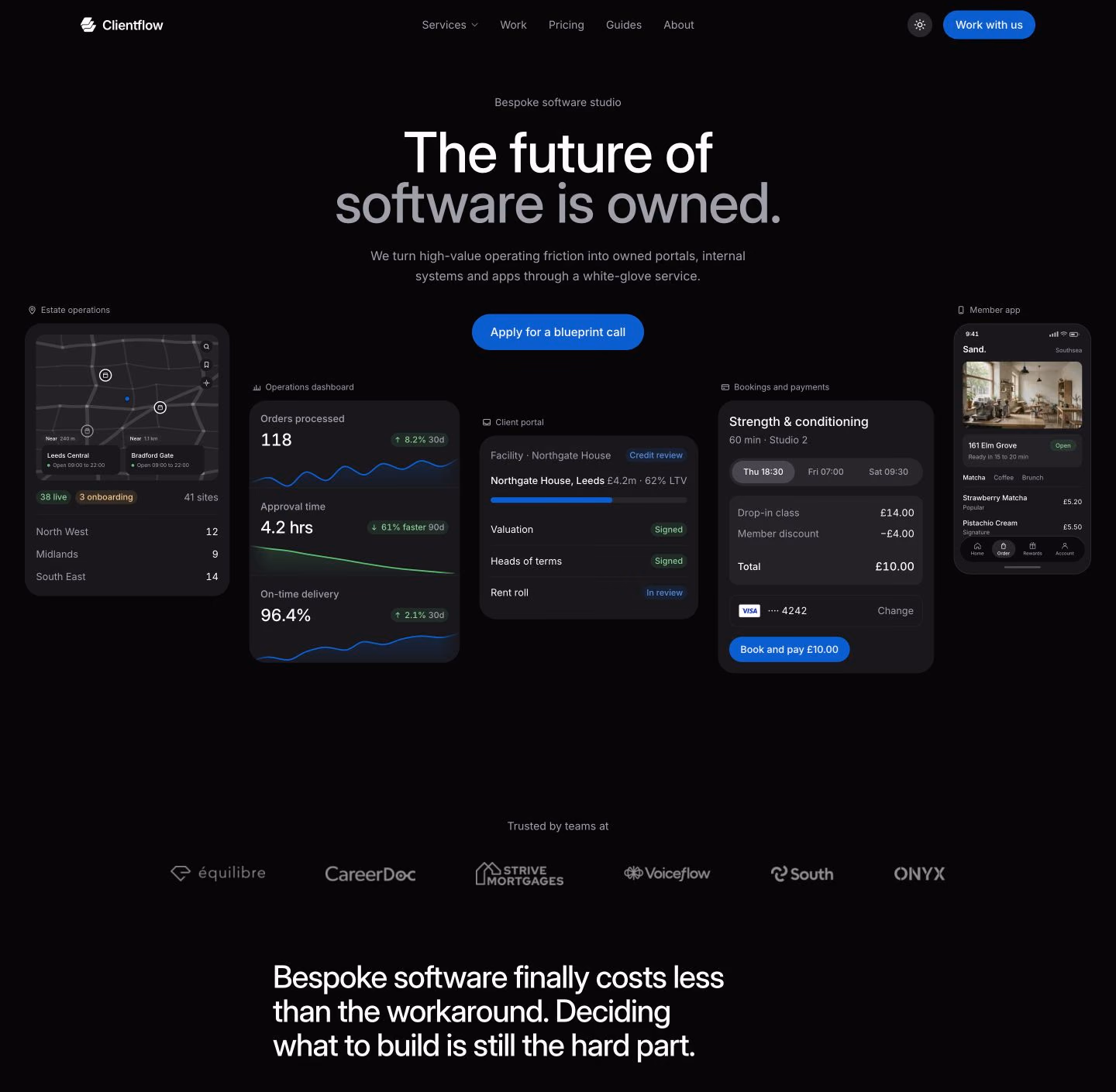 Clientflow website