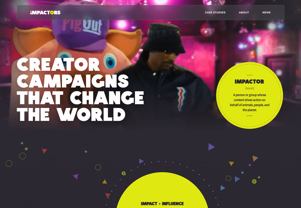 We Are Impactors website